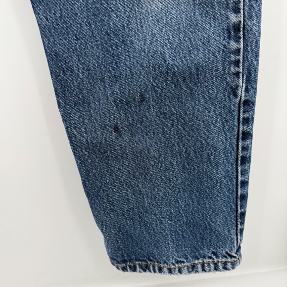 Levis 550 Jeans Men 34x29 Blue Denim Relaxed Fit Straight Leg Cowboy Workwear - Picture 2 of 13